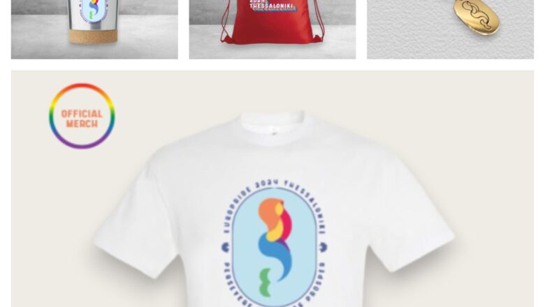 Αγόρασε επίσημα προιόντα του EUROPRIDE 2024