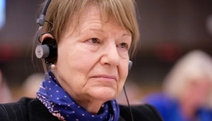 Βαρώνη Έμμα Νίκολσον. (Getty)
